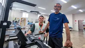 Mauro Oliveira, de 56 anos, faz tratamento de Parkinson (Foto: Ascom Ceir)