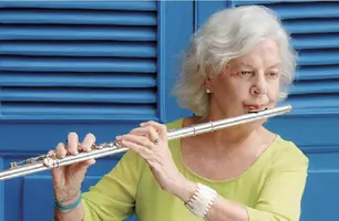 Mestra do choro, flautista francesa Odette Dias morre aos 96 no Rio (Foto: Reprodução)