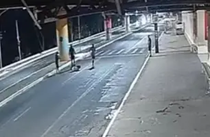 Morador de rua morto (Foto: Reprodução)