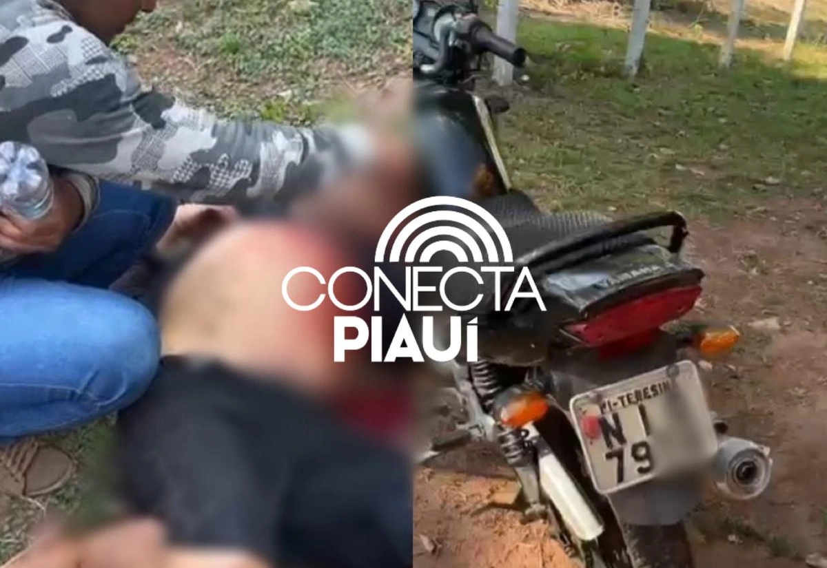 Motociclista colide com caçamba na estrada da Cacimba Velha