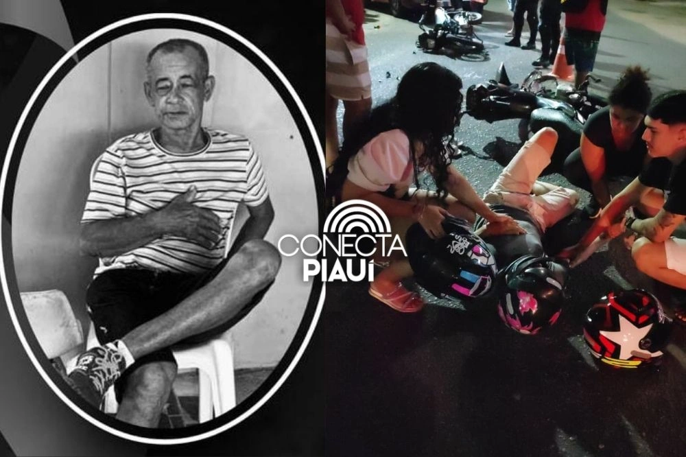 Motociclista de 64 anos não resiste a ferimentos e morre em hospital de Parnaíba