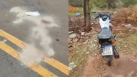 Motociclista morre em acidente em Colônia do Piauí (Foto: Reprodução)
