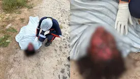 Mulher é encontrada desacordada após agressão a pauladas e pedradas em Parnaíba (Foto: Reprodução)