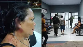 Mulher fica ferida após discussão por aluguel no bairro Piauí, em Parnaíba (Foto: Folha do Delta/Conecta Piauí)