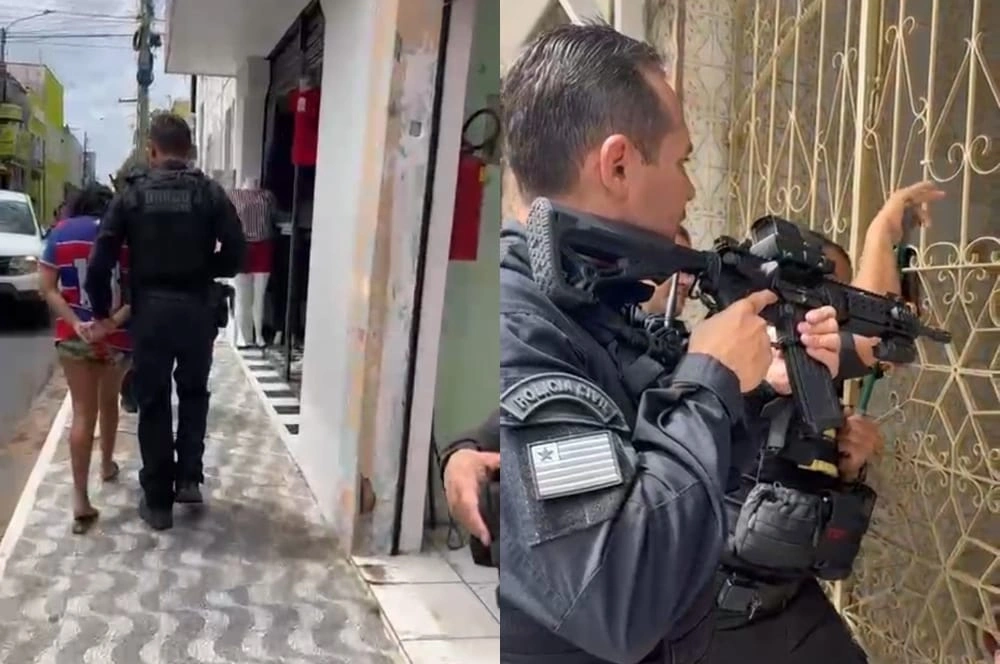 Mulher ligada a 'Lagartão' é presa por ameaças contra delegados em Parnaíba