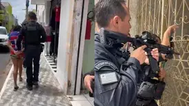 Mulher ligada a 'Lagartão' é presa por ameaças contra delegados em Parnaíba (Foto: Divulgação/DRACO)