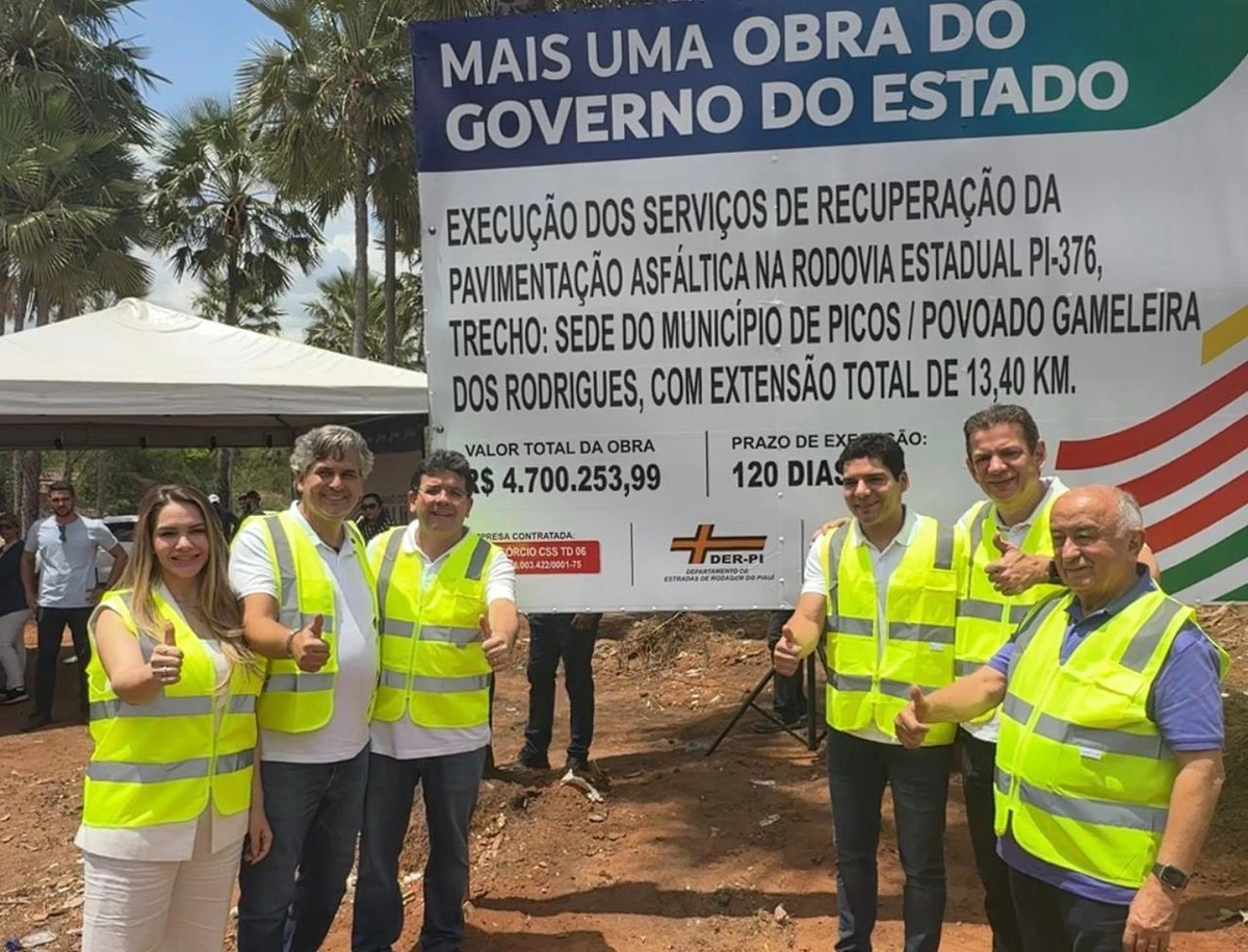 Município de Picos recebe novas PIs e Rodoanel em aniversário de 135 anos