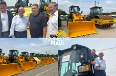 Municípios do Piauí recebem máquinas do PROMAQ para fortalecer infraestrutura