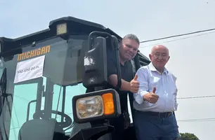 Municípios do Piauí recebem máquinas do PROMAQ para fortalecer infraestrutura (Foto: Conecta Piauí)