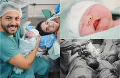 Nasce Bella, filha da deputada Bárbara e Bruno Macedo, neta de Firmino Filho