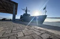 Navio-patrulha da Marinha abre visitação no Porto de Luís Correia