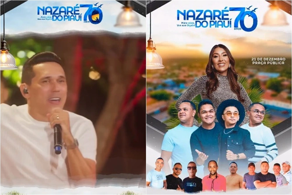 Nazaré do Piauí completa 70 anos e prefeitura prepara vasta programação especial