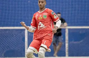 Nicolas, goleiro do Campo Largo (Foto: Aldo Carvalho)