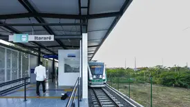 Nova estação do metrô de Teresina na zona Sudeste (Foto: Reprodução)