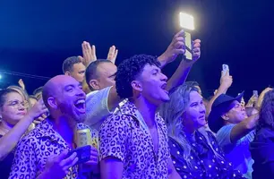 O show de Leonardo na Expoapi contou com muita emoção (Foto: Conecta Piauí)