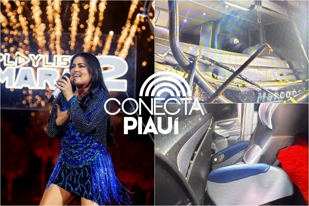 Ônibus que levava Mara Pavanelly ao Piauí se envolve em acidente no Maranhão