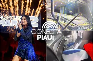 Ônibus que levava Mara Pavanelly ao Piauí se envolve em acidente no Maranhão (Foto: Reprodução)