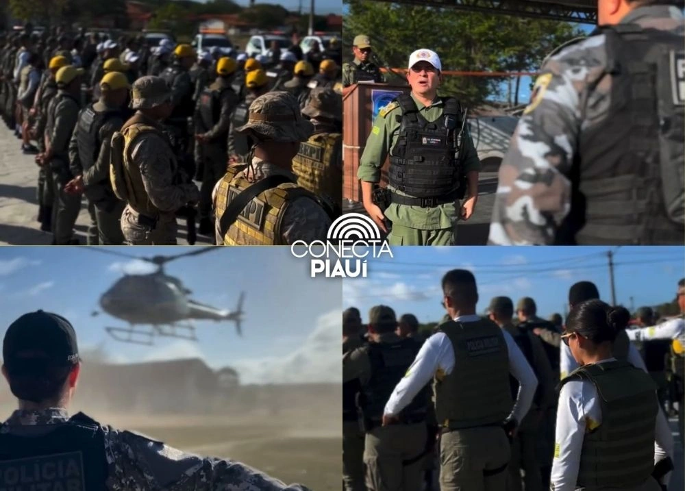 'Operação Réveillon': mais de 200 PMs chegam ao litoral piauiense