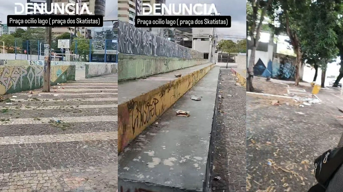 Organizadores denunciam abandono da Praça dos Skatistas e mudam local de evento em Teresina