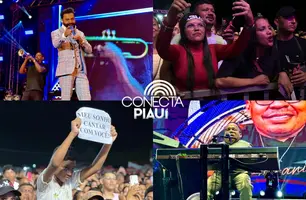 Pablo leva sofrência para grande público na última noite de shows da 74ª Expoapi (Foto: Conecta Piauí)