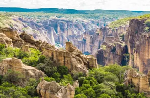 Parque Nacional da Serra da Capivara, em São Raimundo Nonato (Foto: Ministério do Turismo)