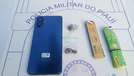 Perseguição policial termina com apreensão de drogas na zona Norte de Teresina (Foto: Divulgação/PMPI)