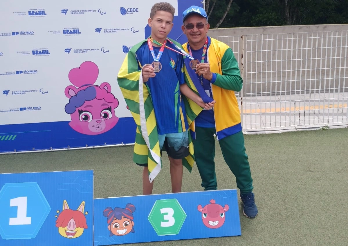 Piauí conquista 10 medalhas nas Paralimpíadas Escolares Brasileiras de 2025