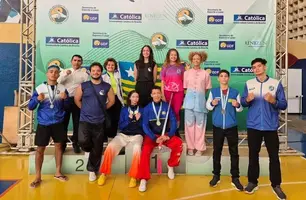Piauí conquista dois títulos nacionais no Campeonato Brasileiro de Kung Fu (Foto: Reprodução)