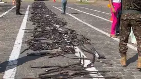 Piauí destrói 1.566 armas apreendidas e reforça combate à violência no estado (Foto: Conecta Piauí)
