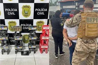Polícia apreende 47kg de pasta base de cocaína avaliados em R$ 2 milhões em Oeiras
