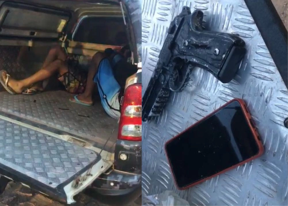 Polícia apreende dois menores e prende mulher por receptação em Teresina