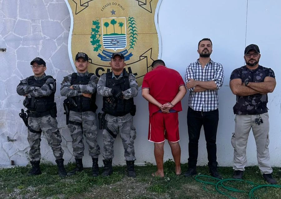 Polícia Civil cumpre mandado e prende condenado por estupro em Parnaíba
