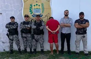 Polícia Civil cumpre mandado e prende condenado por estupro em Parnaíba (Foto: Reprodução)