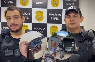 Polícia Civil e Militar prendem suspeito e apreendem drogas em Teresina (Foto: Reprodução)