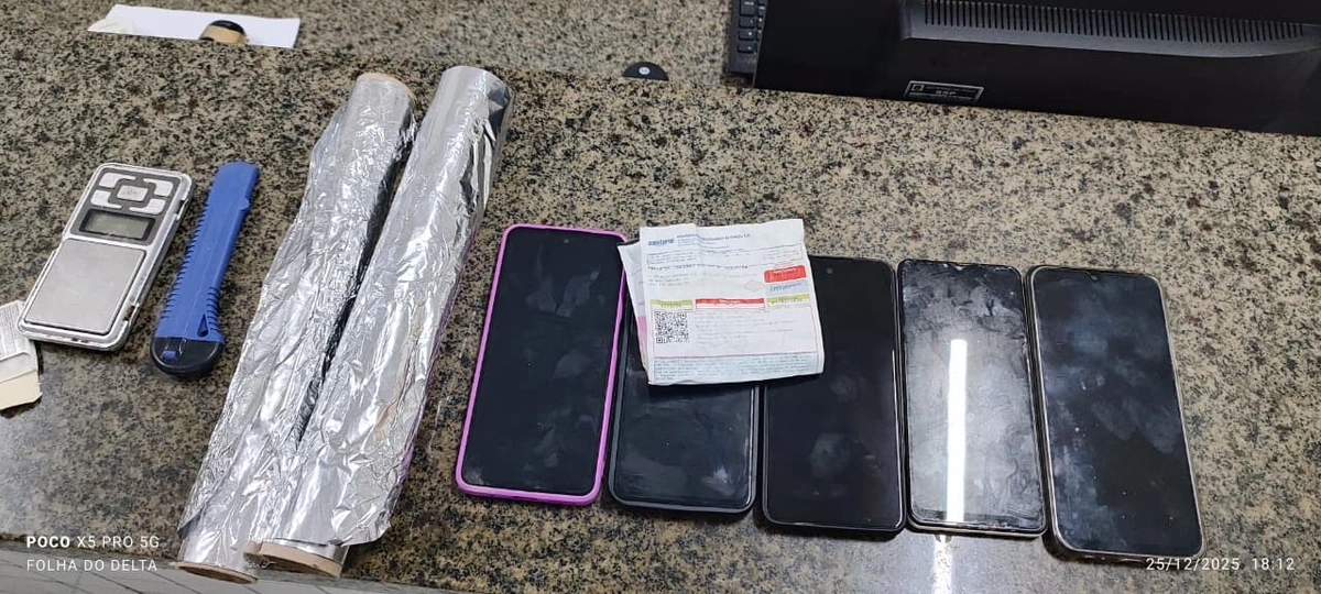 Polícia Militar desarticula ponto de tráfico e prende seis pessoas em Parnaíba