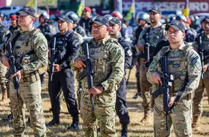 Polícia Militar  reforça policiamento no Piauí (Foto: Reprodução)