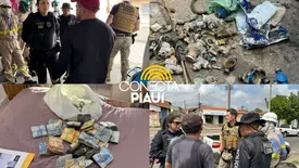 Polícias deflagram Operação Cobre Sujo contra furto de cabos em Teresina (Foto: Reprodução)