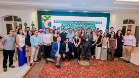 Posse de concursados (Foto: Gabriel Paulino)