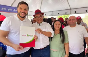 Prefeito doa terreno para nova escola de tempo integral em São João do Arraial (Foto: Reprodução)