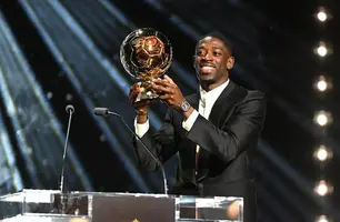 Premiação condecora os melhores da temporada no Futebol (Foto: Instagram/ Ousmane Dembélé)