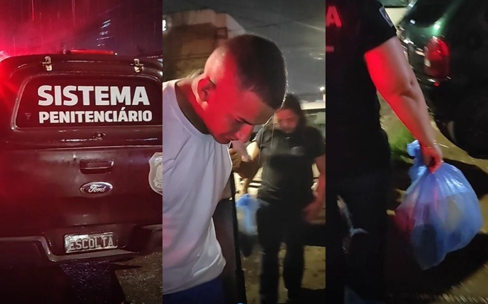 Presidiário da Major César é flagrado com grande quantidade de drogas