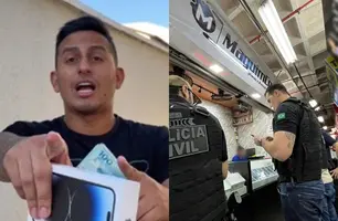 Proprietário da loja Maguim Cell é condenado por vender produtos sem nota fiscal (Foto: Divulgação/Polícia Civil)