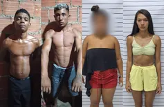 Quatro pessoas são presas por tráfico de drogas no bairro Santa Luzia, em Parnaíba