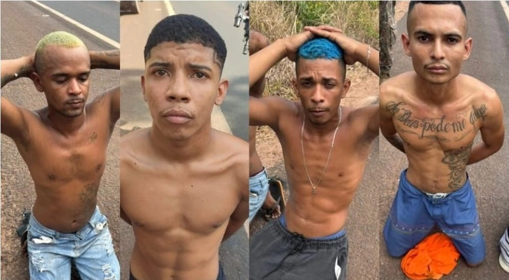 Quatros presos acusados de assaltos na Zona Rural de Timon-MA