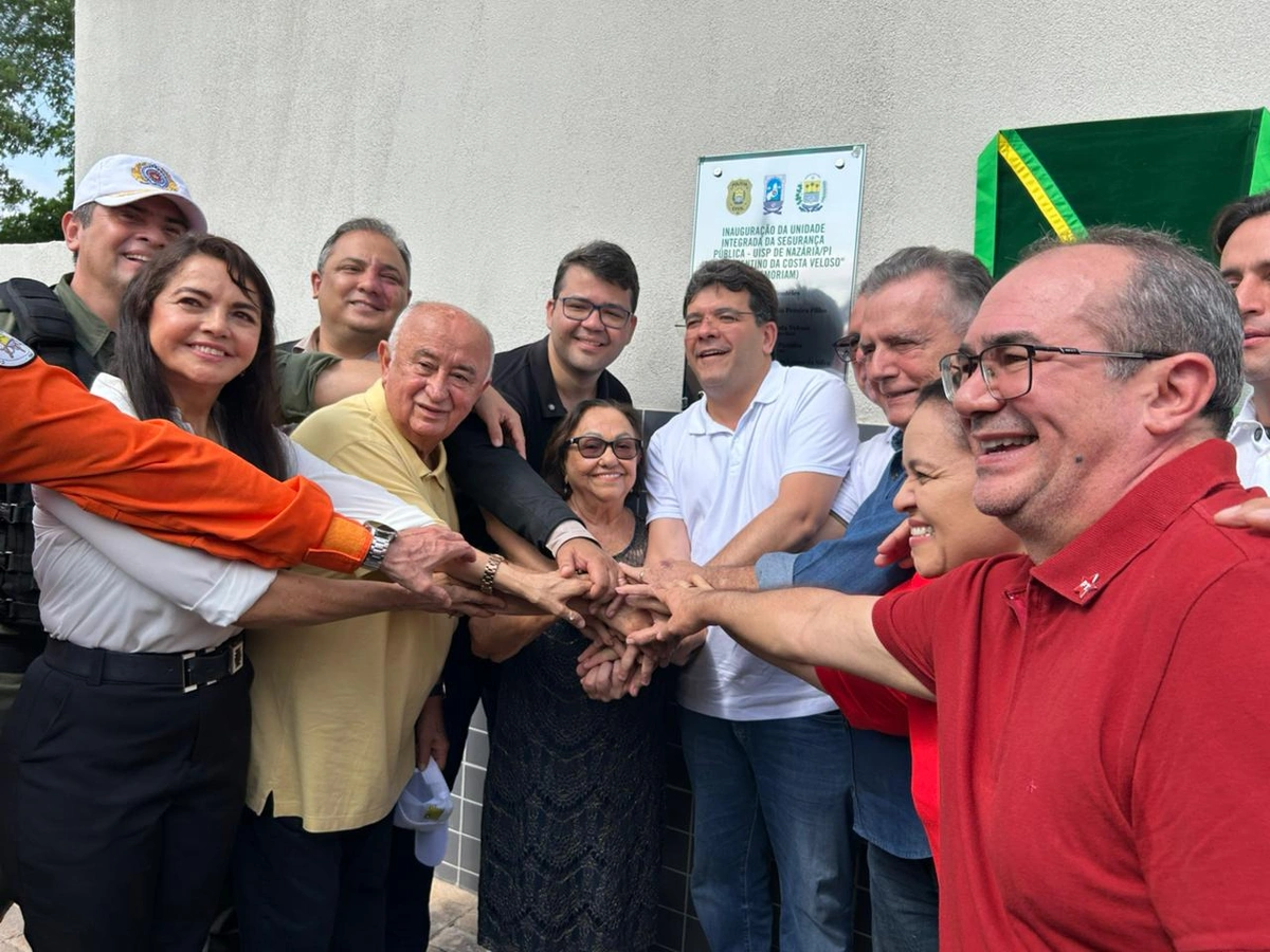 Rafael Fonteles inaugura Unidade Integrada de Segurança Pública em Nazária