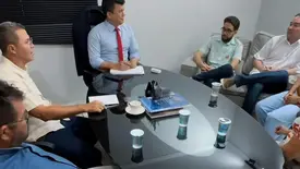 Rubens Vieira e Governo do Estado anunciam maior reforma do Shopping da Cidade (Foto: Reprodução)