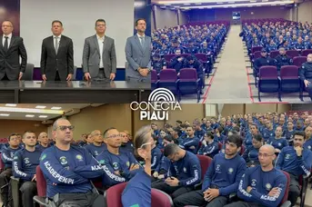 Secretaria de Justiça do Piauí inicia capacitação de 200 policiais penais