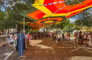 Secult inicia prévias de Carnaval e resgata escolas de samba no Centro de Teresina (Foto: Ascom Secult)