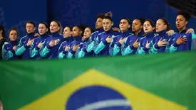 Seleção Brasileira Feminina de Futsal está na final da Copa do Mund (Foto: Ezra Acayan/ FIFA)