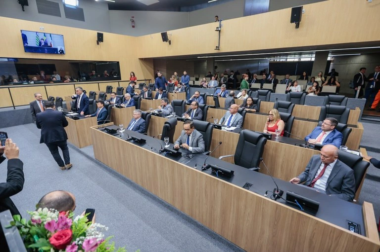 Sessão plenária na Assembleia Legislativa do Piauí.